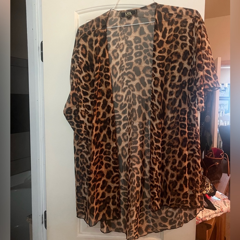 Leopard L&B kimono